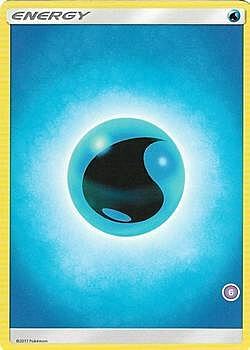 Water Energy Card Front