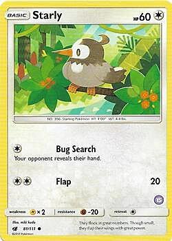 Starly Card Front