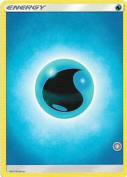 Water Energy Card Front