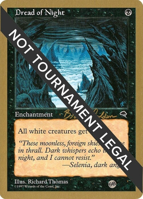 Terrore della Notte Card Front