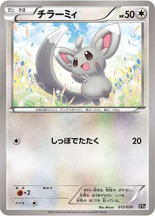 Minccino Card Front