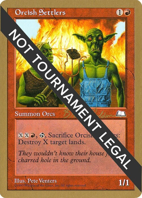 Orcish Settlers Card Front