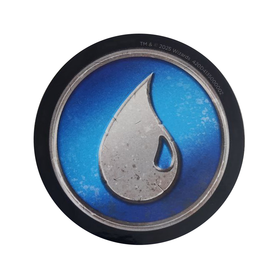 Aetherdrift Blue Mana Sticker
