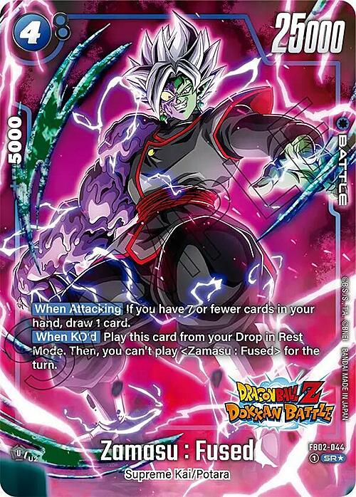 Zamasu : Fused Card Front