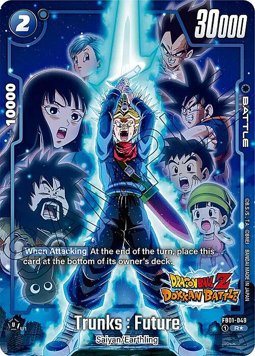 Trunks : Future Card Front