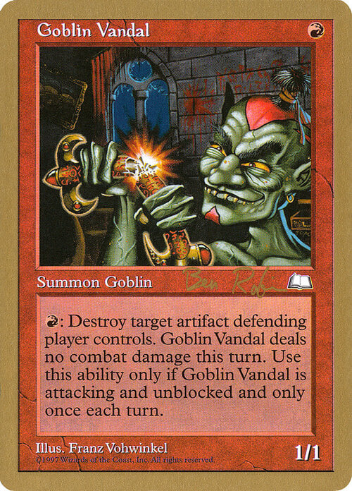 Vandalo Goblin Card Front