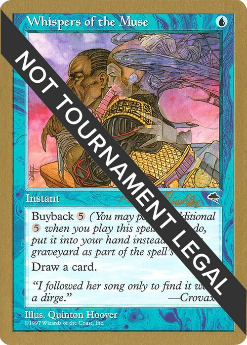 Whispers of the Muse Card Front