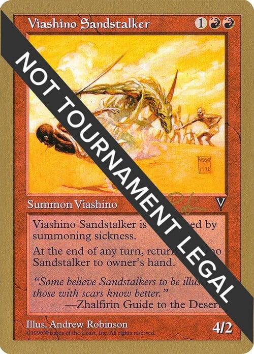 Viashino Sandstalker Card Front