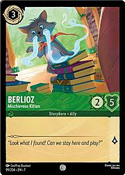 Berlioz - Mischievous Kitten 099