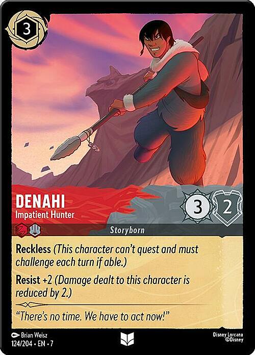 Denahi - Impatient Hunter Card Front