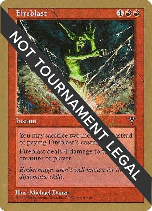 Fireblast Card Front