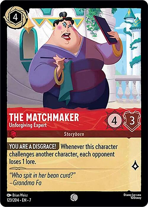 The Matchmaker - Unforgiving Expert Card Front