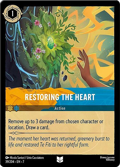 Restoring the Heart Card Front