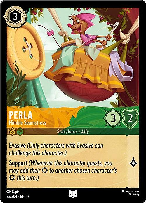 Perla - Nimble Seamstress Card Front