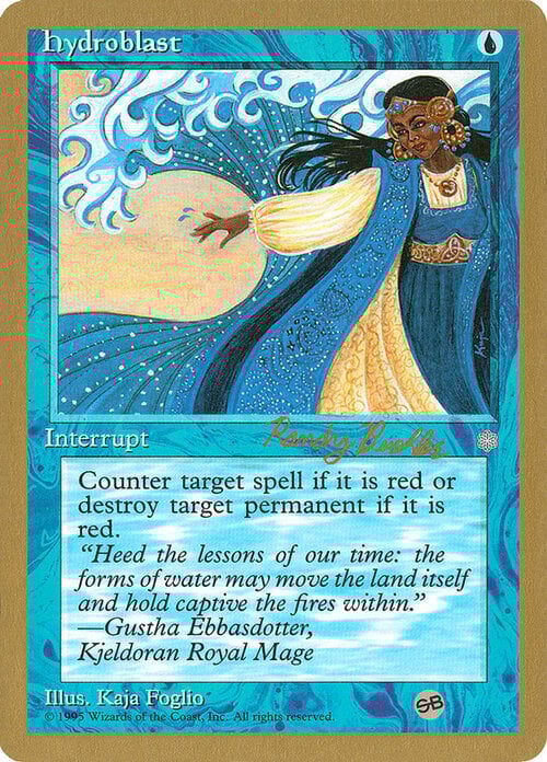 Hydroblast Card Front