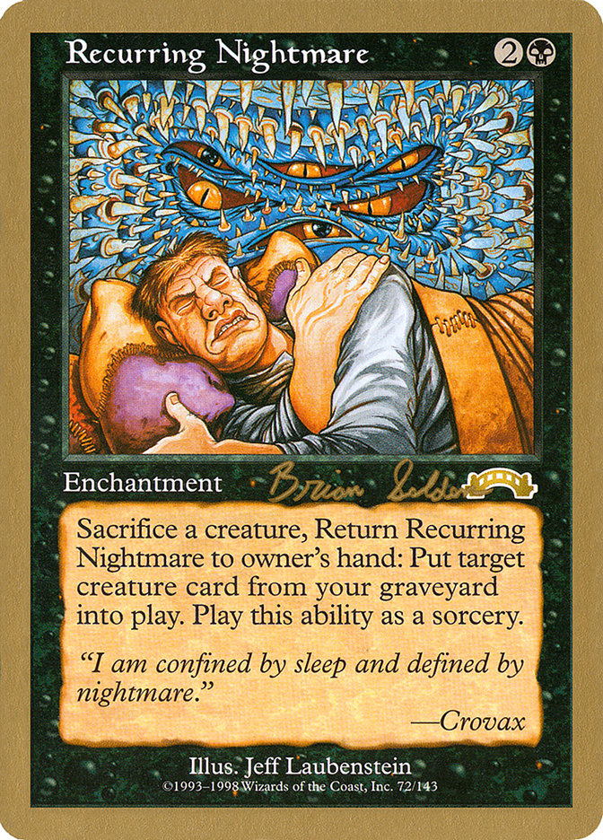 Recurring Nightmare (Brian Selden) [World Championship Decks 1998] main image 0
