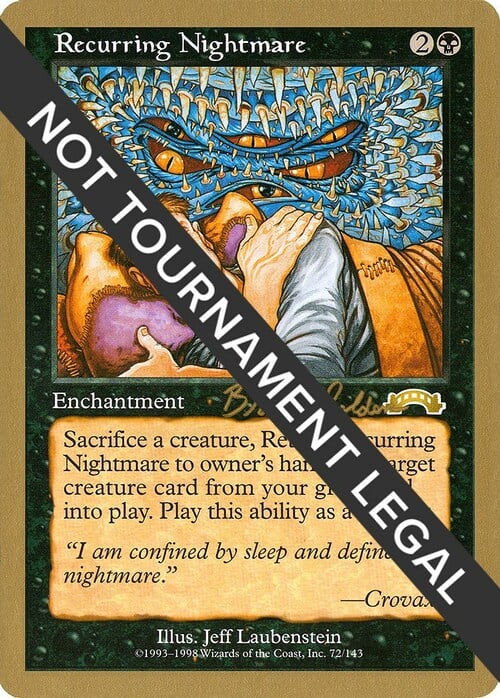 Recurring Nightmare Card Front