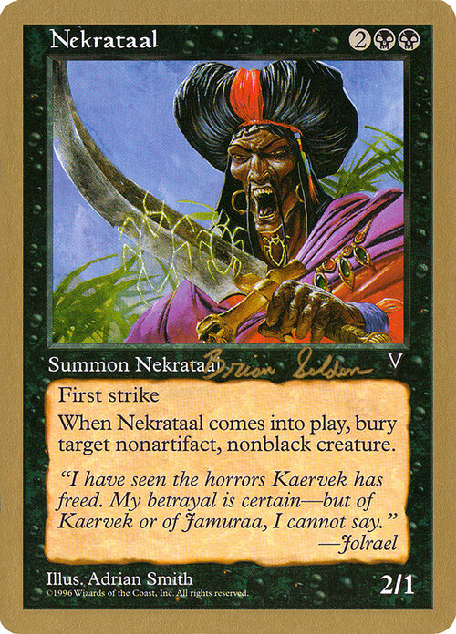 Nekrataal Card Front