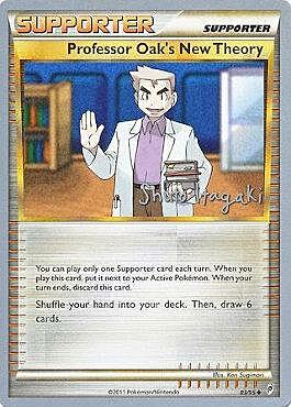 Nuova Teoria del Professor Oak Card Front