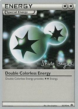 Double Colorless Energy Card Front