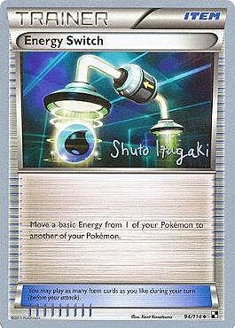 Energy Switch Card Front