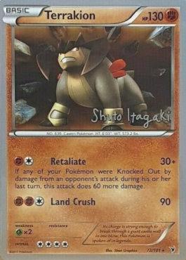Terrakion (WCD 2012 | Shuto Itagaki | 073/101) - World Championship Decks 2012