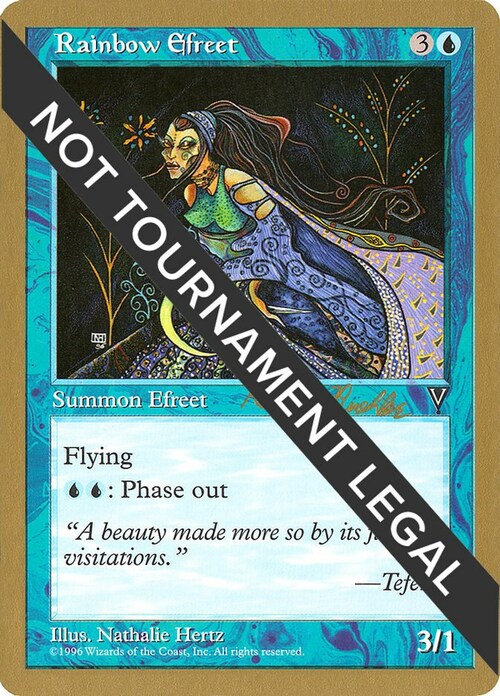 Rainbow Efreet Card Front