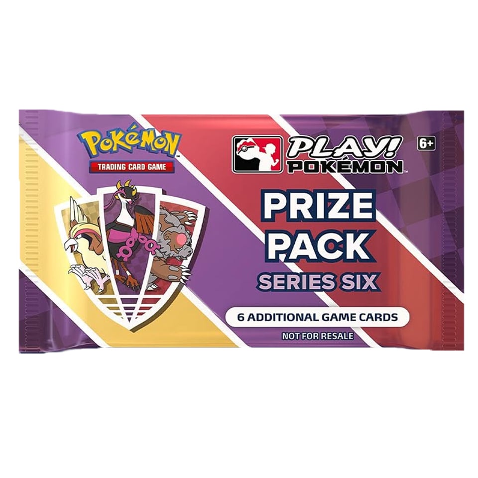 Play! Pokémon Prize Pack Series Six Booster