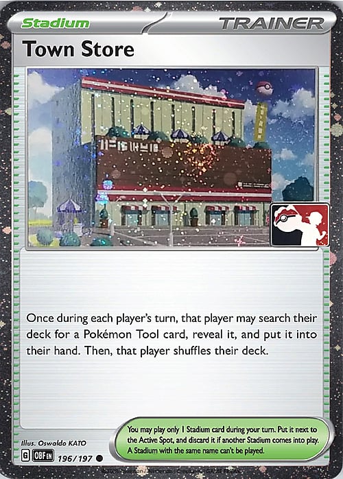 Town Store Card Front