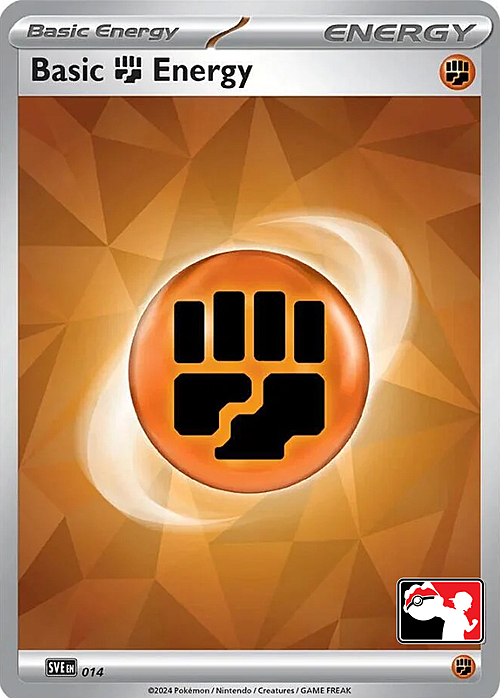 Basic Fighting Energy Card Front