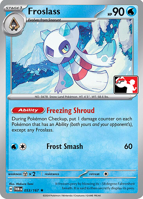 Froslass Card Front