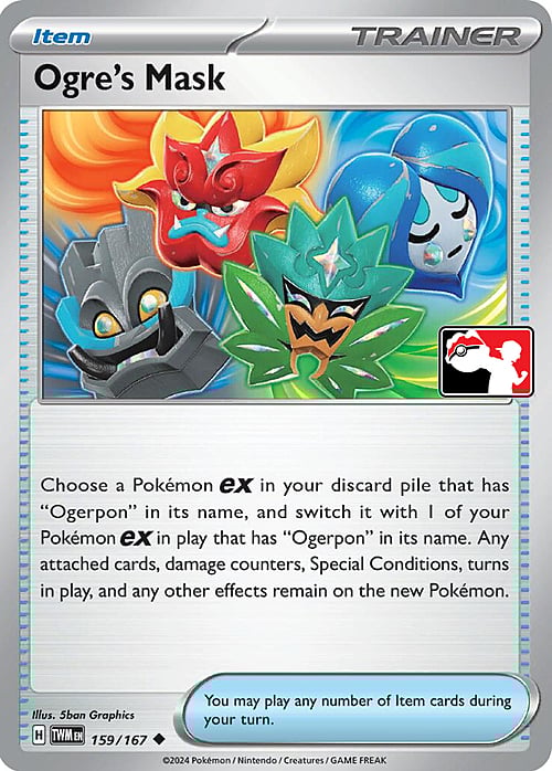 Ogre's Mask Card Front