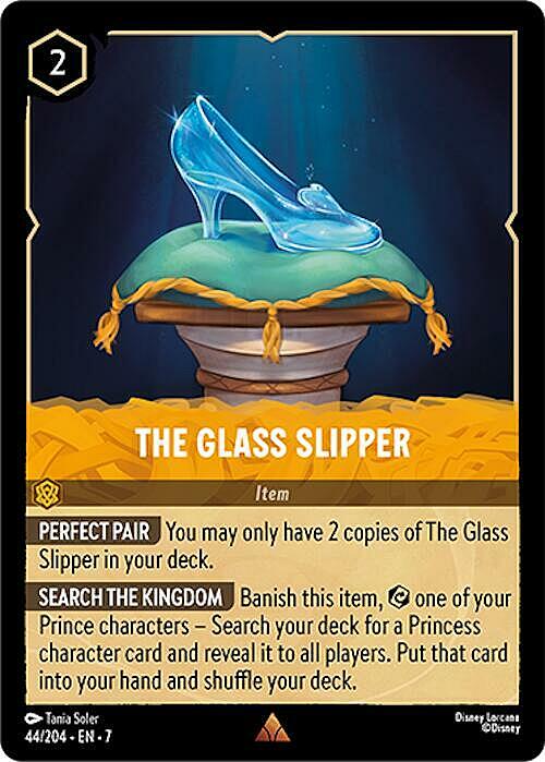 The Glass Slipper Card Front