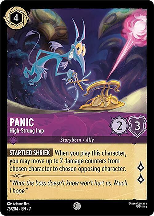 Panic - High-Strung Imp Card Front