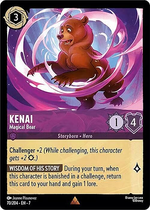 Kenai - Magical Bear Card Front