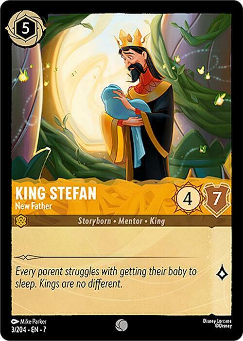 King Stefan - New Father Card Front
