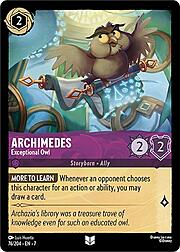 Archimedes - Exceptional Owl 076