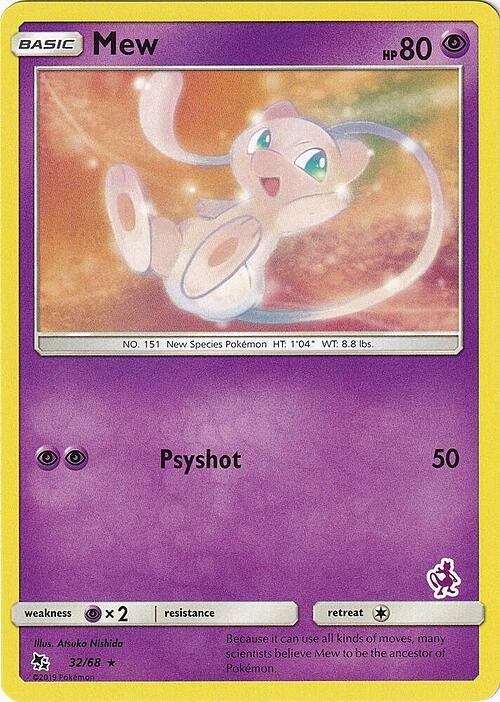 Mew [Psyscan | Psychic Exchange] Card Front