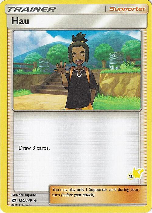 Hau Card Front