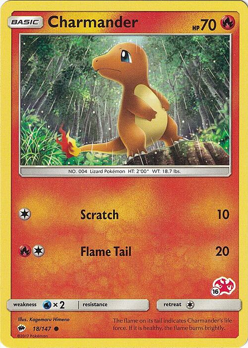 Charmander Card Front