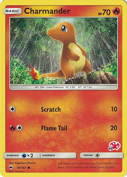 Charmander Card Front