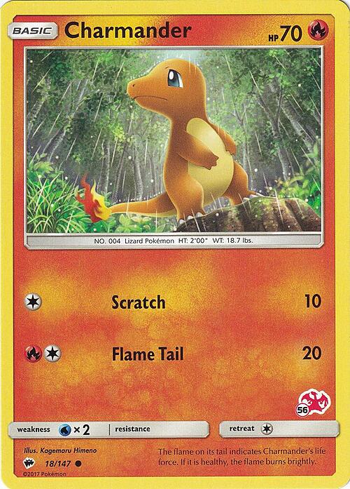 Charmander Card Front