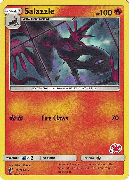 Salazzle [Nasty Plot | Severe Poison] Card Front