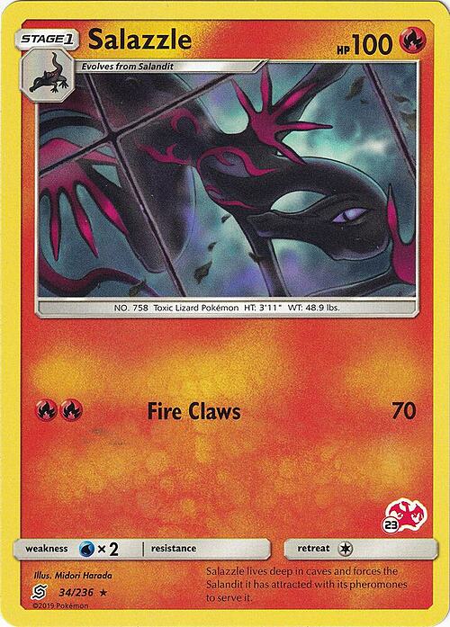 Salazzle [Nasty Plot | Severe Poison] Card Front