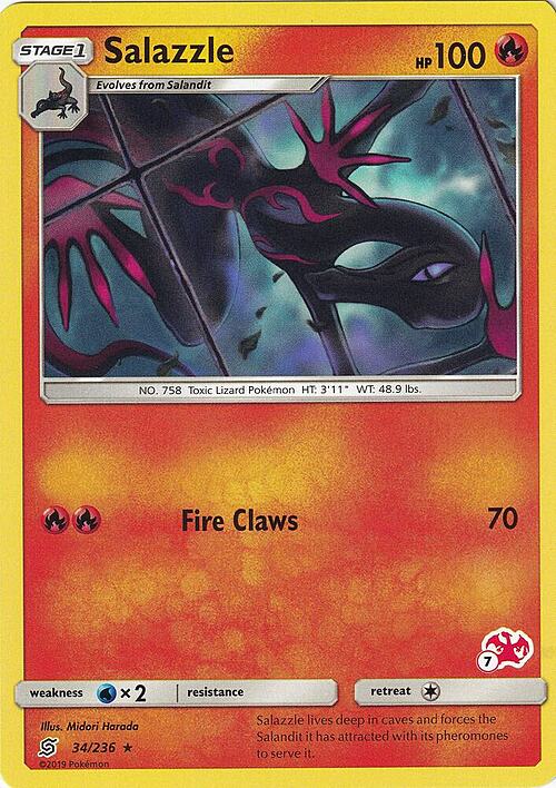 Salazzle [Nasty Plot | Severe Poison] Card Front