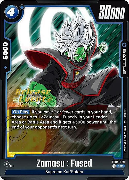 Zamasu : Fused Card Front