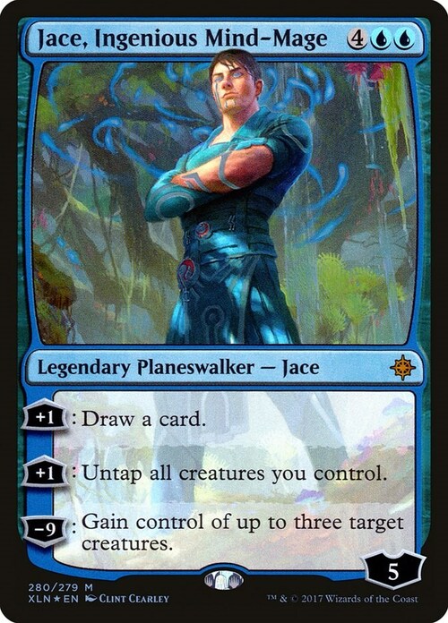 Jace, Mago Mentale Ingegnoso Card Front