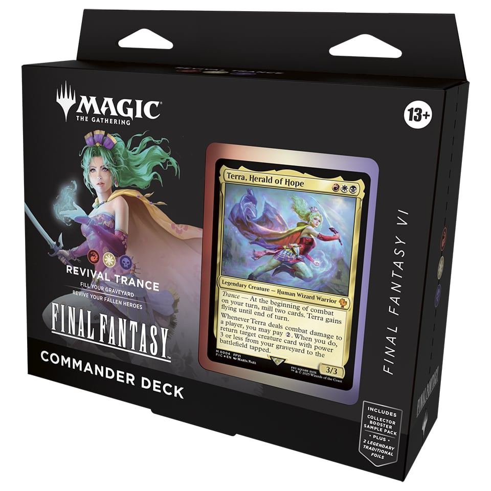 INAL FANTASY: "Revival Trance" Commander Deck