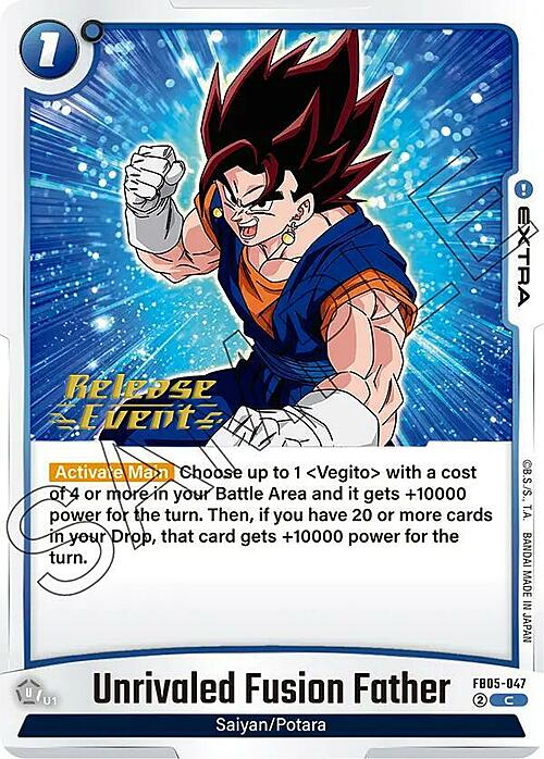 Unrivaled Fusion Father Card Front
