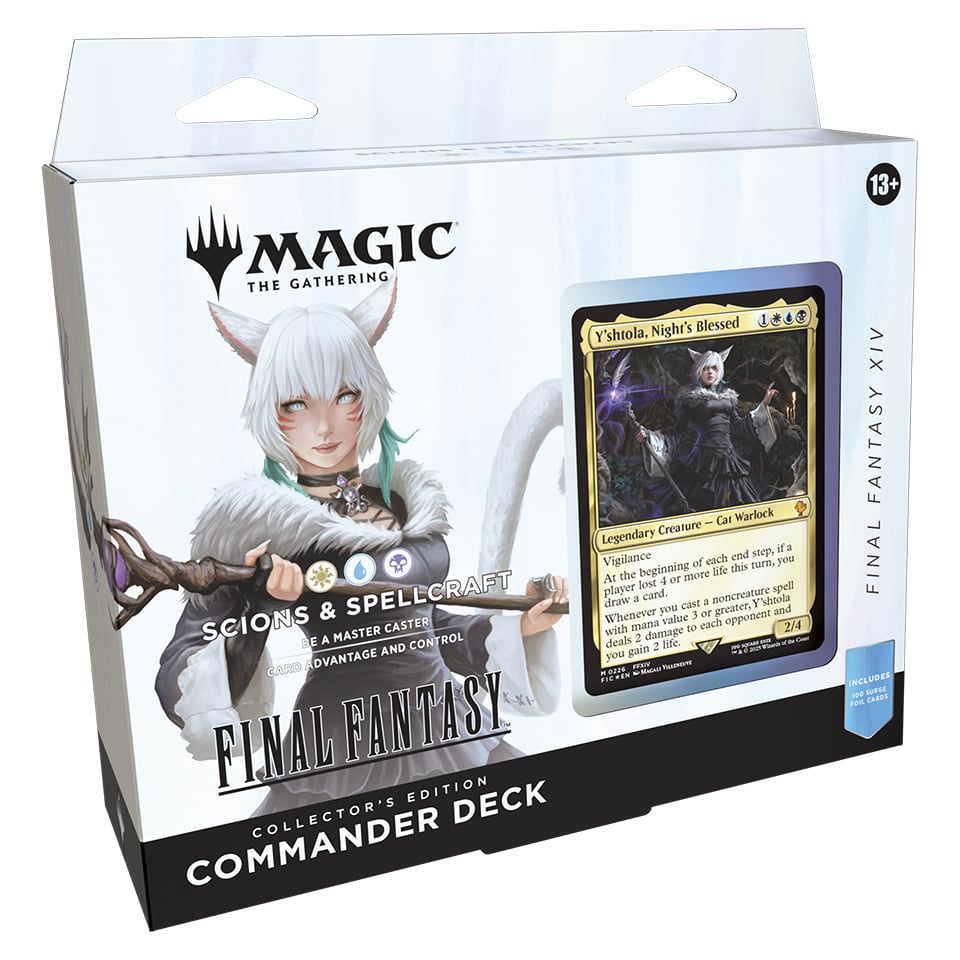 FINAL FANTASY: "Scions & Spellcraft" Commander Deck
